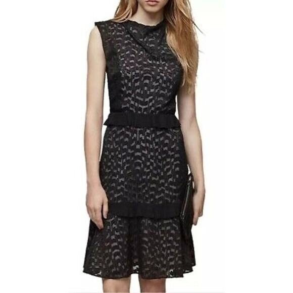 Reiss Abigail Ruffle Dress - Picture 4 of 13